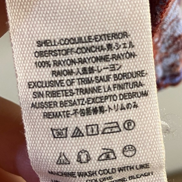 Free people birds of a feather button front boho blouse Large - Picture 9 of 10